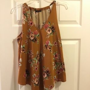 First Love blouse in flowy pattern.